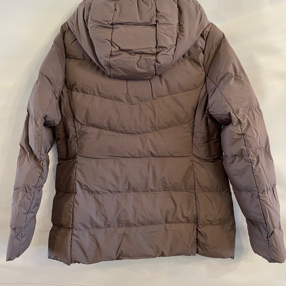 Women's 32 Degrees Hooded Lightweight Bomber Jacket Beige Size L New with Tags - Picture 2 of 8